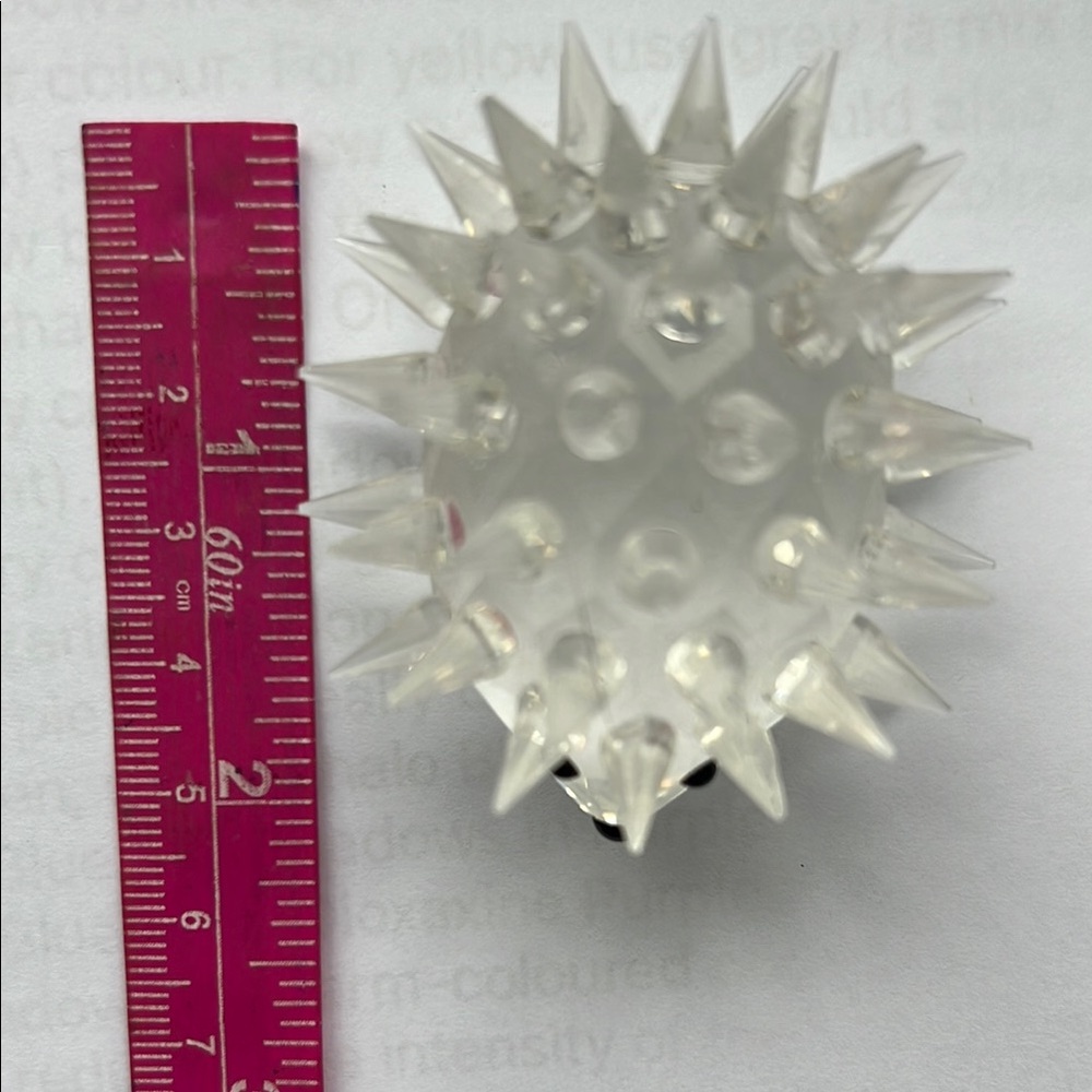Swarovski crystal, large hedgehog, 2 in. long, quill between eyes